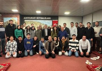 Adıyaman Sevdalıları Ankara’da sağlık öğrencileriyle iftarda buluştu