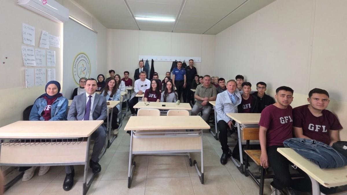 Gölbaşı Kaymakamı Algın’dan Fen Lisesi’ne ziyaret