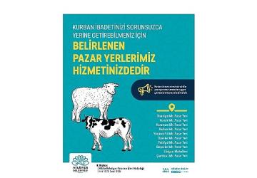 Nilüfer'de kurban kesim yerleri belirlendi