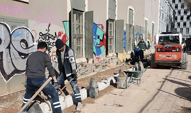 Konak Belediyesi'nden Alsancak'ta üst yapı hamlesi