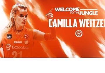 Eczacıbaşı Dynavit, Camilla Weitzel ile imzaları attı