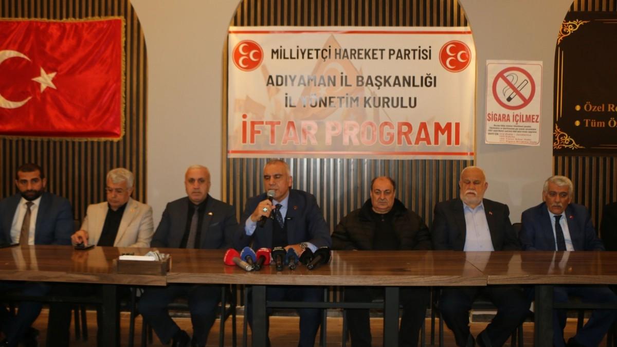 MHP Adıyaman İl Başkanlığı’ndan iftar programı - Videolu Haber