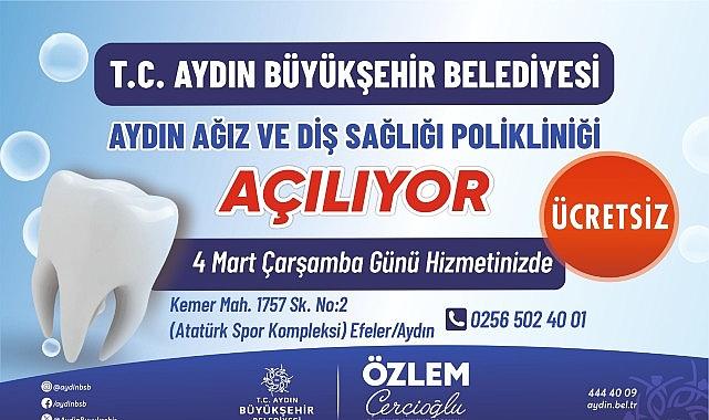 Aydın Ağız ve Diş Sağlığı Polikliniği Hizmete Açılıyor