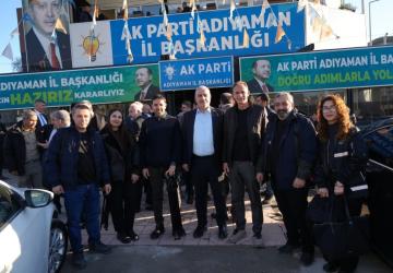 Milletvekili Özhan Adıyaman'da Basın Mensuplarıyla bir araya geldi