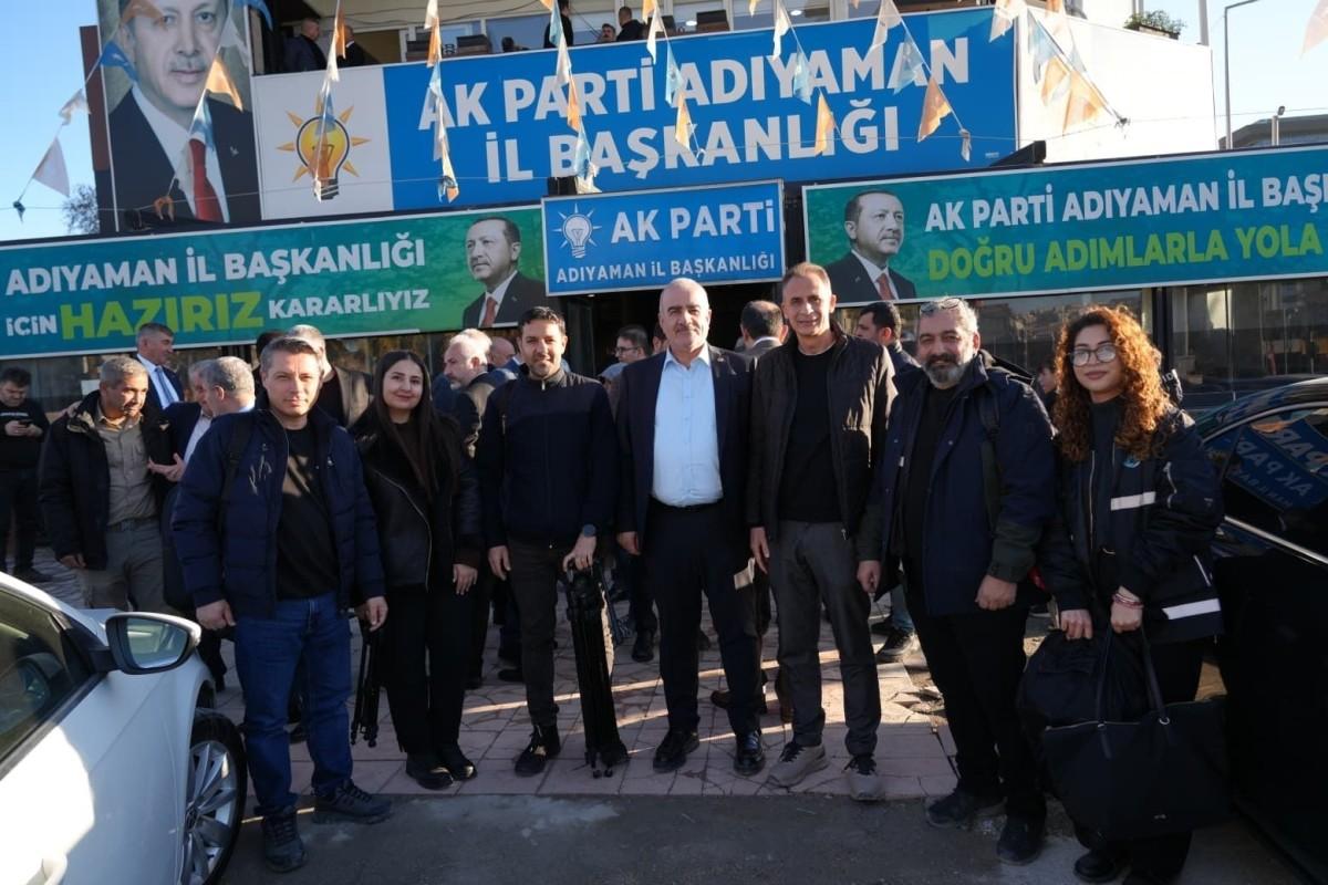 Milletvekili Özhan Adıyaman'da Basın Mensuplarıyla bir araya geldi