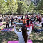 Bucalı kadınlar baharı sporla karşıladı
