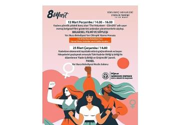 Buca'da Emekçi Kadınlar Günü dolu dolu geçecek