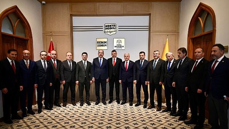 İçişleri Bakanı Çiftçi Başkan Altay'ı Ziyaret Etti