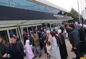 78 kişilik Umre kafilesi Adıyaman’a döndü