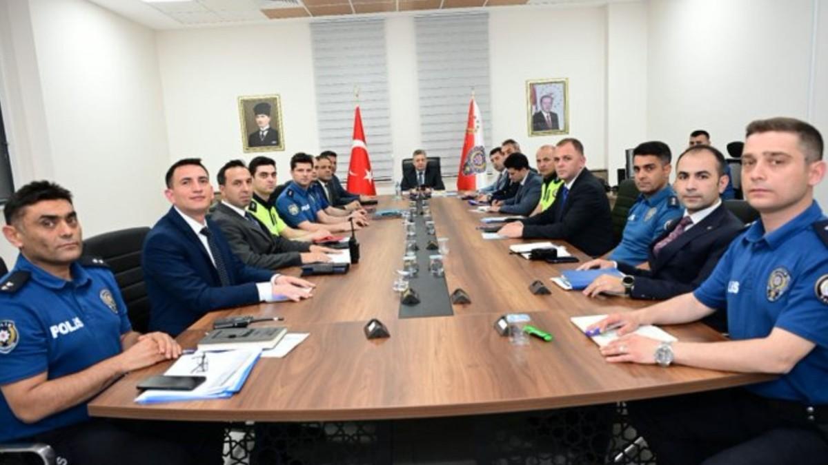 Adıyaman İl Emniyet Müdürlüğü’nde ‘Haftalık Değerlendirme Toplantısı’