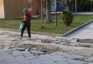 Mimar Sinan Kültür Parkı’nda bozuk kaldırımlar tepkiye neden oluyor - Videolu Haber