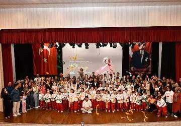 Malkara Belediye Akademisi Taekwondo Kursu Öğrencileri Düzenlenen Törenle Bir Üst Kuşağa Yükseldi