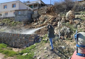 Gölbaşı’nda sivrisinek ve haşereye karşı ilaçlama çalışmaları sürüyor