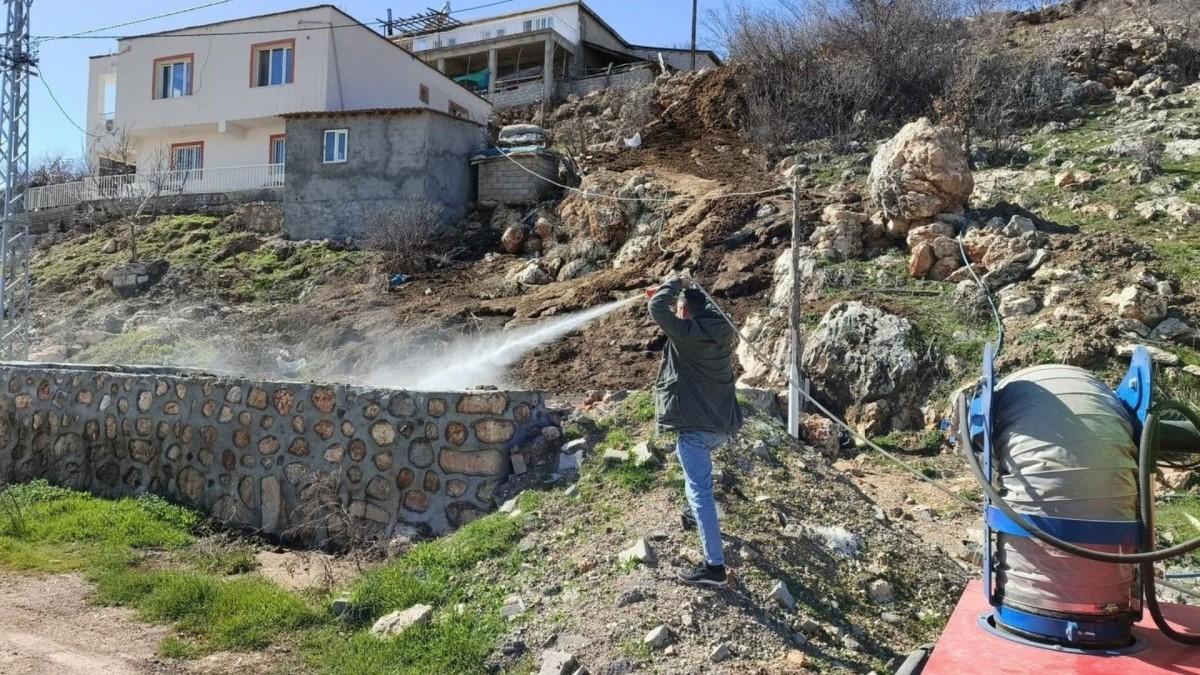 Gölbaşı’nda sivrisinek ve haşereye karşı ilaçlama çalışmaları sürüyor