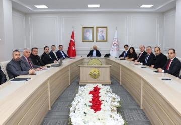 Adıyaman’da haftalık koordinasyon toplantısı yapıldı