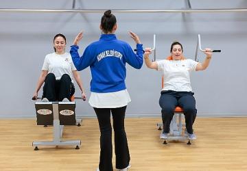 Konaklı kadınlar sporda buluşuyor