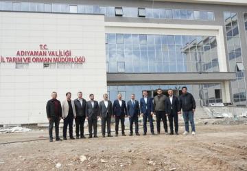Adıyaman İl Tarım ve Orman Müdürlüğü Yeni Hizmet Binası’nın inşaat süreci devam ediyor