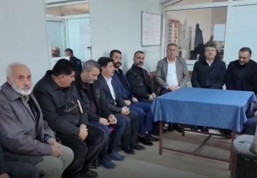 Başkan Tutdere ve İl Başkanı Doğan’dan minibüs kooperatiflerine ziyaret - Videolu Haber