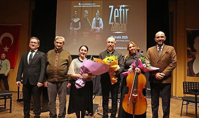'Zefir Zamanı' konseri müzikseverlerle buluştu
