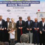 Adıyaman’da Sırrı Süreyya Önder Parkı ve Okuma Salonu gerçekleştirilen törenle hizmete açıldı - Videolu Haber