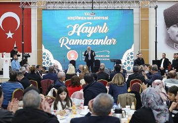 Başkan Özarslan iftarda Kırşehirlilerle buluştu