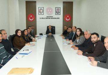 Adıyaman'da eğitim yatırımlarına yönelik istişare toplantısı düzenlendi