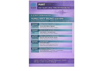 Nilüfer'de Deprem Haftası'nda uygulamalı afet eğitimi