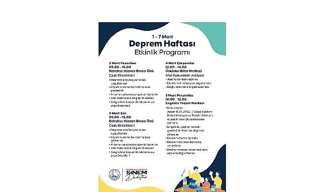 Üsküdar'da Deprem Haftası'nda Kapsamlı Farkındalık Programı