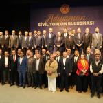 ADIYAMAN (PERRE) - Şeriban ÖZÇAKMAK - Sivil Toplum Buluşmaları Toplantısı'nda açıklamalarda bulunan Adıyaman Belediye Başkanı Abdurrahman Tutdere, belediye başkanlarına yönelik tutuklamaların ölçüsüz olduğunu belirterek,...