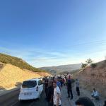 ADIYAMAN (PHA) - Murat KAYIŞ - Adıyaman’ın Tut ilçesinde tarım işçilerini taşıyan minibüsün freni patlaması sonucu meydana gelen trafik kazasında 19 kişi yaralandı.