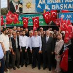 ADIYAMAN (PHA) - Selahattin ALPTEKİN – AK Parti Adıyaman İl Başkanı Faruk Bülent Kablan, Merkez İlçe Başkanı Mehmet Fatih Olgun, Kadın Kolları Başkanı Saliha Diler, Gençlik Kolları Başkanı Ramazan Çetin, il yönetimi ve ç...