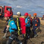 ADIYAMAN (PERRE) - Şeriban ÖZÇAKMAK - Adıyaman Havalimanı Müdürlüğü tarafından her yıl düzenlenen Acil Durum Planı çerçevesinde bu yıl da uçak düşme tatbikatı yapıldı.