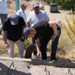 ADIYAMAN (PHA) - Gülbahar SÜNGÜ - Adıyaman Belediye Başkanı Abdurrahman Tutdere, kentin en büyük içme suyu kaynağı olan Havşeri bölgesinde yürütülen yenileme çalışmalarını yerinde inceledi.