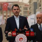 ADIYAMAN (PERRE) - Şeriban ÖZÇAKMAK - Çevre, Şehircilik ve İklim Değişikliği Bakanı Murat Kurum, Adıyaman'ın İndere bölgesinde açıklamalar yaptı.