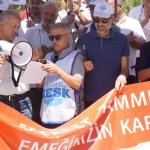 ULUSAL (PHA) - Murat KAYIŞ - KESK Adıyaman Şubeler Platformu, hükümetin 2026-2027 yıllarını kapsayan 8’inci Dönem Toplu İş Sözleşmesi kapsamında kamu emekçileri ve emeklilere önerdiği zam oranına tepki gösterdi.