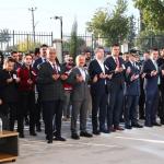 ADIYAMAN (PERRE) - Adıyaman'da geçtiğimiz Cuma günü meydana gelen trafik kazasında ağır yaralanan ve kaldırıldığı hastanede yaşamını yitiren Polis Memuru Cengiz Askar (38), düzenlenen törenle memleketi İstanbul'a uğurlan...