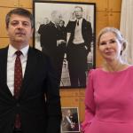 ADIYAMAN (PERRE) - Şeriban ÖZÇAKMAK - Adıyaman Belediye Başkanı Abdurrahman Tutdere, İsveç Büyükelçisi Malena Mard'a iade-i ziyarette bulunarak kadın istihdamı, kültürel iş birliği ve kardeş şehir projelerini görüştü.