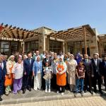 ADIYAMAN (PHA) - Fatma Didar YILDIRIM – Tarım ve Orman Bakanı İbrahim Yumaklı, Adıyaman temasları kapsamında Besni ilçesine bağlı Atmalı mevkiinde yöresel ürünler üreten kadınları ziyaret etti.