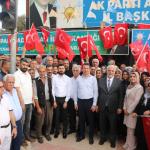 ADIYAMAN (PHA) - Selahattin ALPTEKİN – AK Parti Adıyaman İl Başkanı Faruk Bülent Kablan, Merkez İlçe Başkanı Mehmet Fatih Olgun, Kadın Kolları Başkanı Saliha Diler, Gençlik Kolları Başkanı Ramazan Çetin, il yönetimi ve ç...