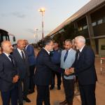 ADIYAMAN (PHA) - Adıyaman’a, temaslarda bulunmak üzere gelen Tarım ve Orman Bakanı İbrahim Yumaklı’yı protokol karşıladı.