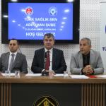 ADIYAMAN (PERRE) - Şeriban ÖZÇAKMAK - Adıyaman'da Türk Sağlık-Sen 8.