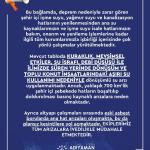 ADIYAMAN (PHA) - Şeriban ÖZÇAKMAK - Adıyaman Belediyesi, kentte son dönemde yaşanan su kesintilerine ilişkin kamuoyunu bilgilendiren ayrıntılı bir açıklama yaptı.