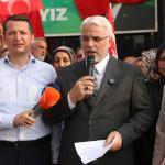 ADIYAMAN (PHA) - Selahattin ALPTEKİN – AK Parti Adıyaman İl Başkanı Faruk Bülent Kablan, Merkez İlçe Başkanı Mehmet Fatih Olgun, Kadın Kolları Başkanı Saliha Diler, Gençlik Kolları Başkanı Ramazan Çetin, il yönetimi ve ç...