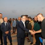ADIYAMAN (PHA) - Adıyaman’a, temaslarda bulunmak üzere gelen Tarım ve Orman Bakanı İbrahim Yumaklı’yı protokol karşıladı.