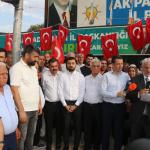 ADIYAMAN (PHA) - Selahattin ALPTEKİN – AK Parti Adıyaman İl Başkanı Faruk Bülent Kablan, Merkez İlçe Başkanı Mehmet Fatih Olgun, Kadın Kolları Başkanı Saliha Diler, Gençlik Kolları Başkanı Ramazan Çetin, il yönetimi ve ç...