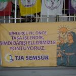 ADIYAMAN (PHA) - Murat KAYIŞ – DEM Parti Grup Başkanvekili ve Muş Milletvekili Sezai Temelli, partisinin Adıyaman 1.