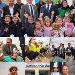 ADIYAMAN (PERRE) - Şeriban ÖZÇAKMAK - Adıyaman Tarım Mesleki ve Teknik Anadolu Lisesi'nin düzenlediği etkinlikte, Tarım Lisesi öğrencileri ile anaokulu öğrencileri marul ve kıvırcık fidelerini toprakla buluşturdu.