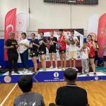 ADANA (PHA) - Murat KAYIŞ - Adana’nın Ceyhan ilçesinde düzenlenen 15 Temmuz Demokrasi Şehitlerini Anma İller Arası Muaythai Şampiyonasında Adıyaman’ı temsilen katılan Besni 02 Do-Kan Spor Kulübü, büyük bir başarıya imza...