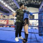 KIRKLARELİ (PHA) - Mustafa TEKİN - 26 Haziran – 1 Temmuz 2025 tarihleri arasında Kırklareli’nde düzenlenen Hayrullah Camadan Gençler Muaythai Türkiye Şampiyonası’nda Adıyamanlı milli sporcu Ayşe İkra Erdoğan, 57 kilo üst...