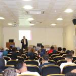 ŞANLIURFA (PERRE) - Şeriban ÖZÇAKMAK - Şanlıurfa Harran Üniversitesi Hastanesi'nde, meme kanseri farkındalığını artırmak amacıyla "Meme Kanseri Hakkında Bilgilendirme Semineri" düzenlendi.